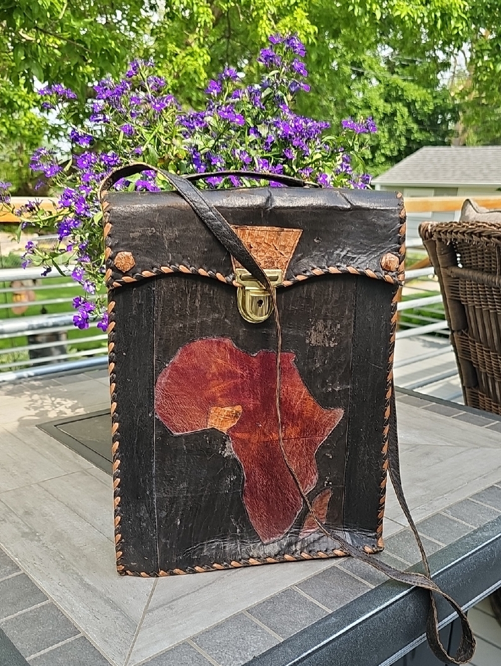 Vintage Leather Tote